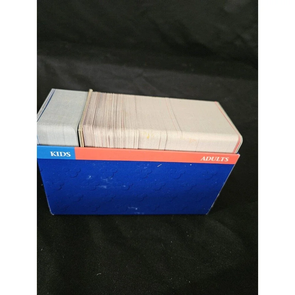 Vintage 1997 The Wonderful World Of Disney Trivia Game In Collectible Gold Tin